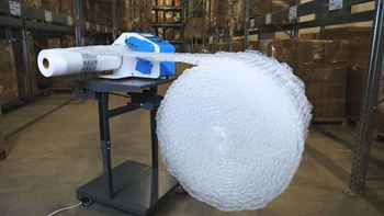 Obrázek z Fólie pro výrobu vzduchové výplně - bublinky - 30x50x4cm 