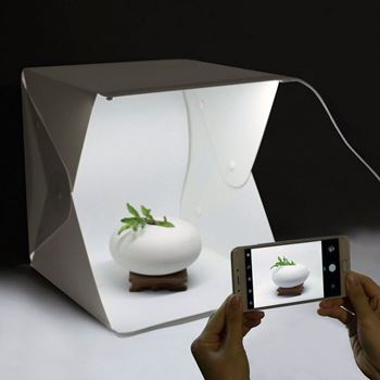 Obrázek Mini fotobox s LED osvětlením