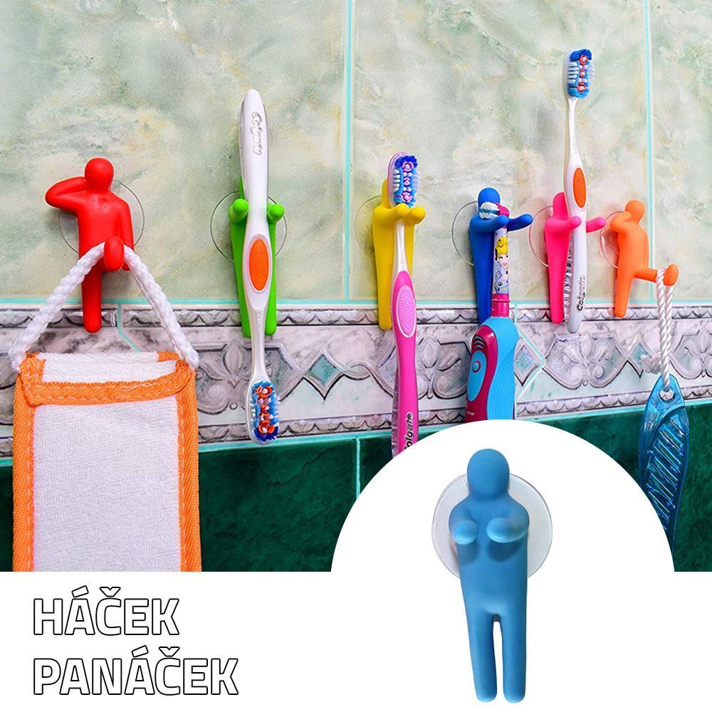 VelkoobchodČesko.cz. Háček panáček - modrý