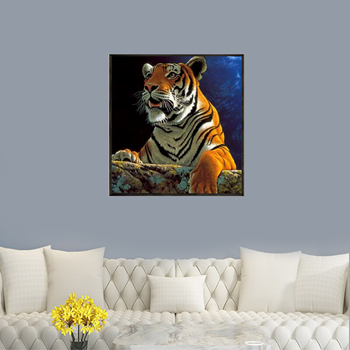 Obrázek z Diamantové malování basic - tygr 