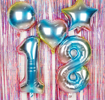 Obrázek z Nafukovací balónky čísla - 3  