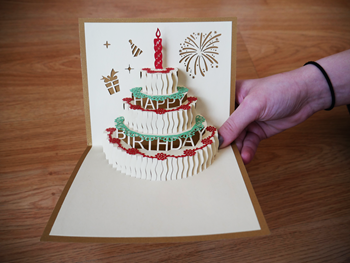 Obrázek z 3D přání k narozeninám 
