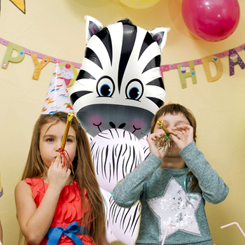 Obrázek z Veselé balónky - zebra 