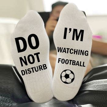 Obrázek z Ponožky - Nerušit, dávají fotbal  