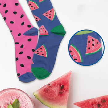 Obrázek z Veselé ponožky - meloun 