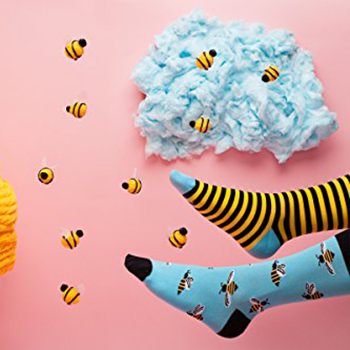 Obrázek z Veselé ponožky - včela 
