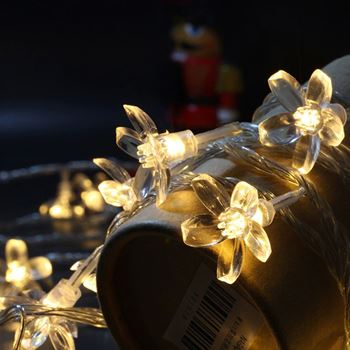 Obrázek z LED světelný řetěz - třešňový květ 