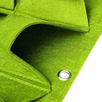 Obrázek z Závěsné textilní květináče - 6 kapes 