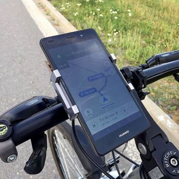 Obrázek Otočný držák mobilu na kolo