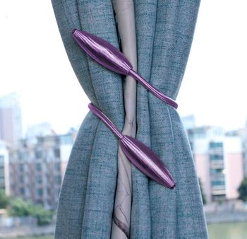 Obrázek z Spona na závěsy - světle fialová 