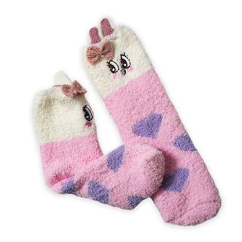 Obrázek Teplé ponožky - zajíček