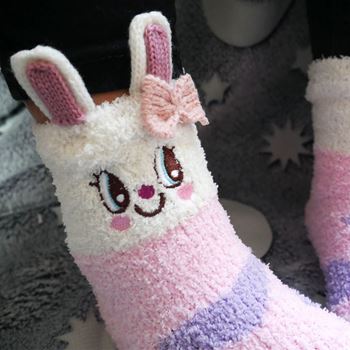 Obrázek z Teplé ponožky - zajíček 