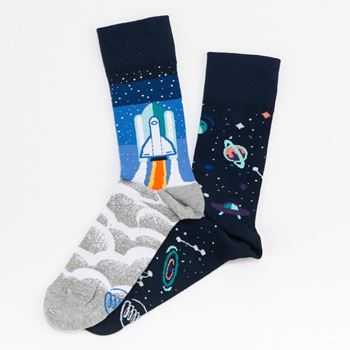 Obrázek Veselé ponožky - vesmír