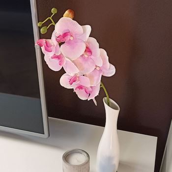 Obrázek z Umělé květiny orchidej - světle růžová 