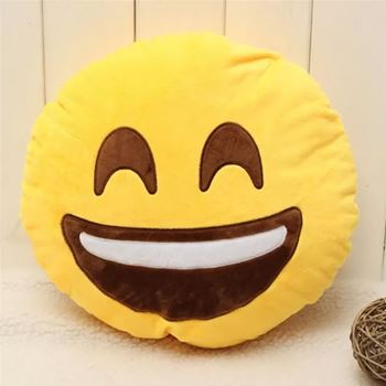 Obrázek z Emoji polštář - veselý 