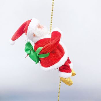 Obrázek Vánoční dekorace šplhající Santa Claus