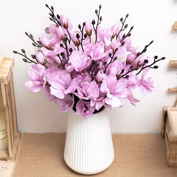 Obrázek Umělé květiny do vázy - růžové