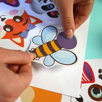 Obrázek z Kreativní samolepky - zvířátka 36 archů 
