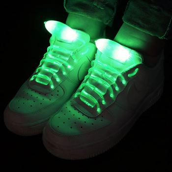 Obrázek LED svítící tkaničky - zelené