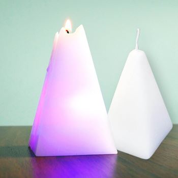Obrázek z Kouzelná svíčka - čtyřstěnná pyramida 