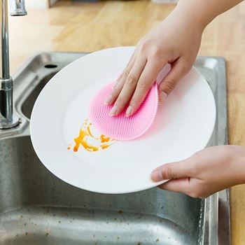 Obrázek z Antibakteriální silikonová houbička 