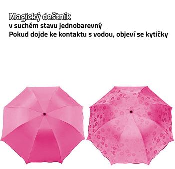 Obrázek z Magický deštník - tmavě růžový 