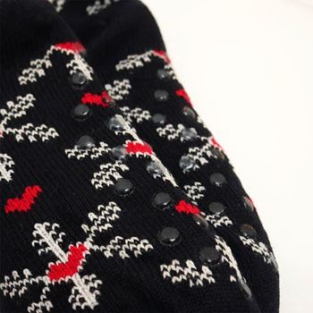 Obrázek z Vánoční hřejivé ponožky s kožíškem - zimní čas 