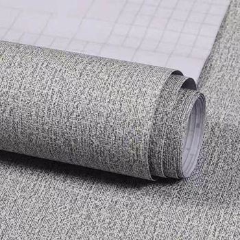 Obrázek Vinylová tapeta na zeď 300 cm - šedá
