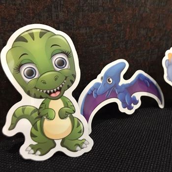 Obrázek Dětské samolepky - dinosauři