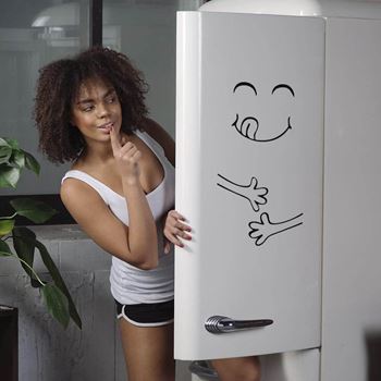 Obrázek z Vtipná samolepka na lednici 