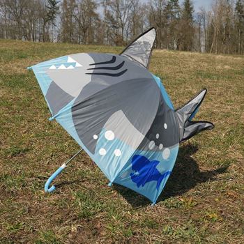 Obrázek z Dětský deštník - žralok 