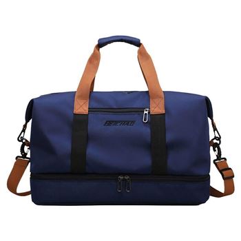 Obrázek Cestovní taška s popruhem - modrá