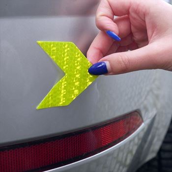 Obrázek z Samolepky na auto - šipky žluté 