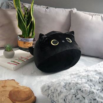 Obrázek z Polštář černá kočka 