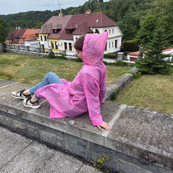 Obrázek z Pláštěnka - růžová 