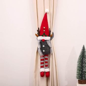 Obrázek z Spona na závěs - vánoční skřítek 