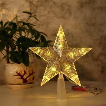 Obrázek Vánoční svítící hvězda - teplé světlo