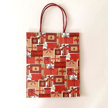Obrázek Vánoční taška - dárečky - velikost S 
