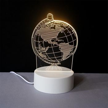 Obrázek Dekorativní 3D lampa - glóbus  