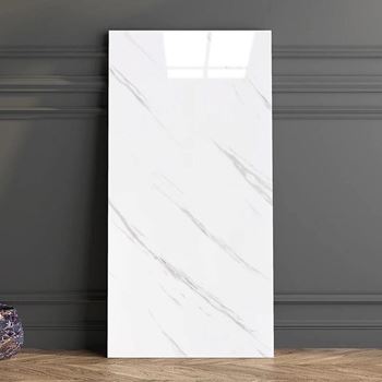 Obrázek z Samolepicí obklad 60x30 cm - bílý mramor 