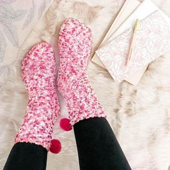 Obrázek Ponožky v dárkovém balení -  růžový cupcake