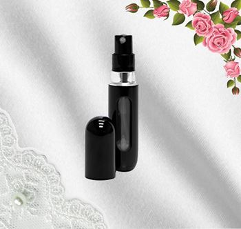Obrázek z Plnitelný rozprašovač na parfém - černý 