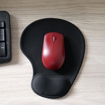Obrázek Ergonomická podložka pod myš - černá