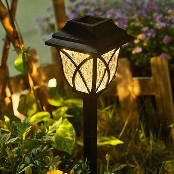 Obrázek z 2 ks LED solární lampa na zahradu 