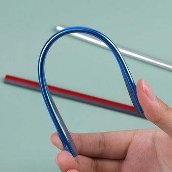 Obrázek z Dekorační lišty na ventilační mřížku auta 10 ks - modrá 