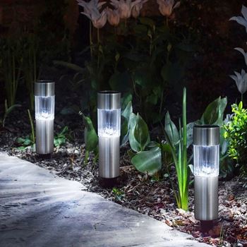 Obrázek z Solární zahradní LED světlo - sloupek 