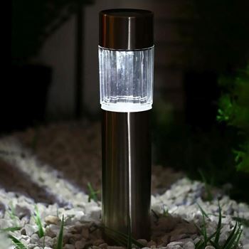 Obrázek Solární zahradní LED světlo - sloupek