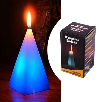 Obrázek z Kouzelná svíčka - čtyřstěnná pyramida 