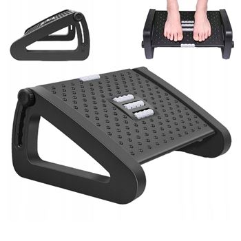 Obrázek Nastavitelná masážní opěrka na nohy do kanceláře