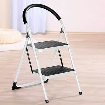 Obrázek z Skládací kovové schůdky 2 stupně 83 cm 